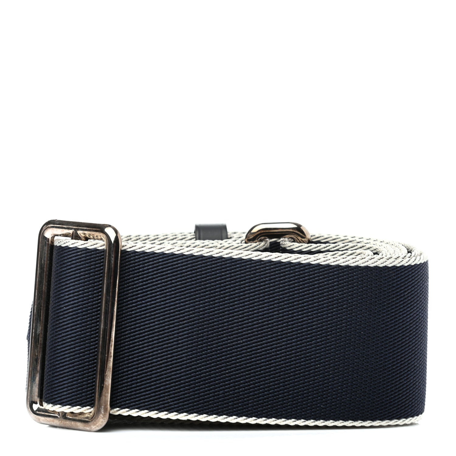 Louis Vuitton Canvas Adjustable Shoulder Strap Navy White 2 of 3