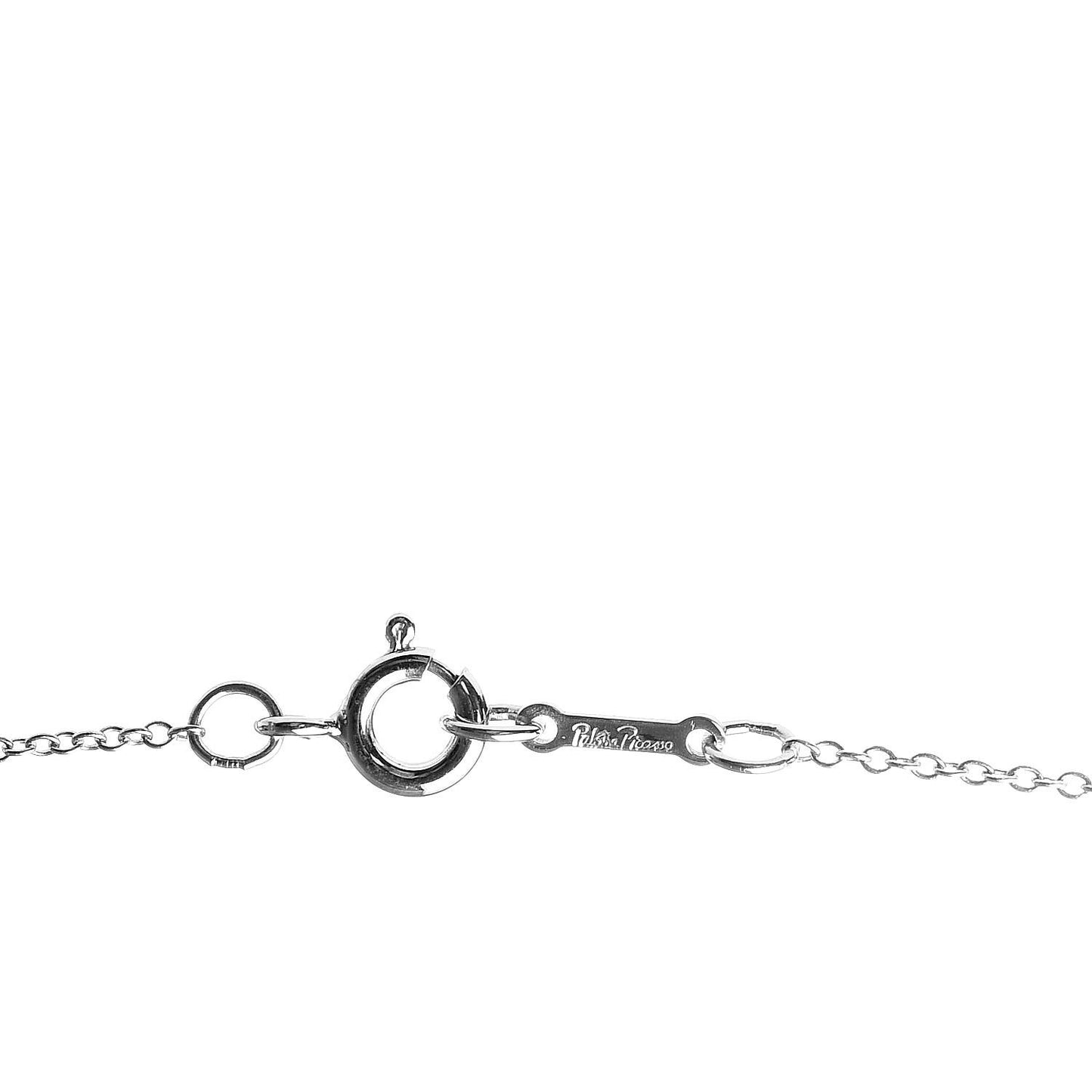 Sterling Silver Paloma Picasso Loving Heart Pendant Necklace