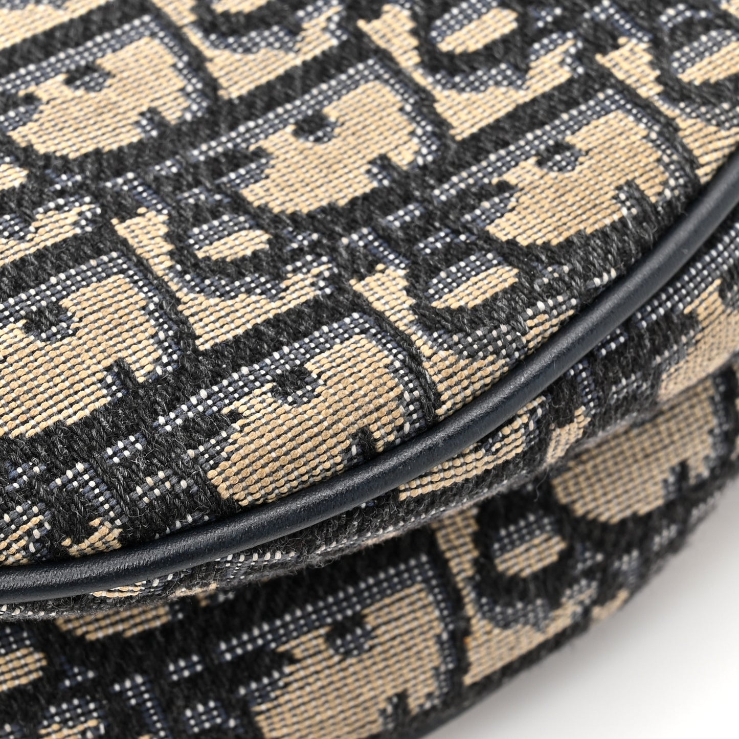 Oblique Saddle Bag Blue