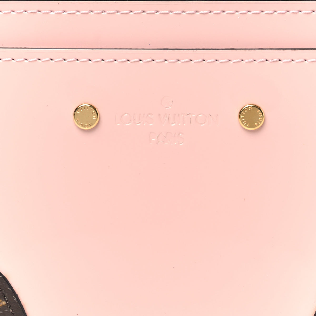 Patent Miroir Venice Card Holder Rose Ballerine