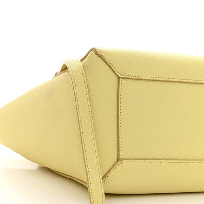 Celine Grained Calfskin Micro Belt Bag Yellow 8 of 12