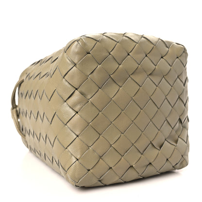Bottega Veneta Nappa Intrecciato Small Drawstring Bucket Bag Travertine 4 of 8