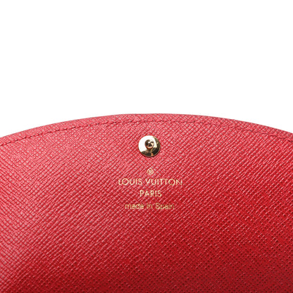 Louis Vuitton Damier Ebene Caissa Wallet Cherry 6 of 8