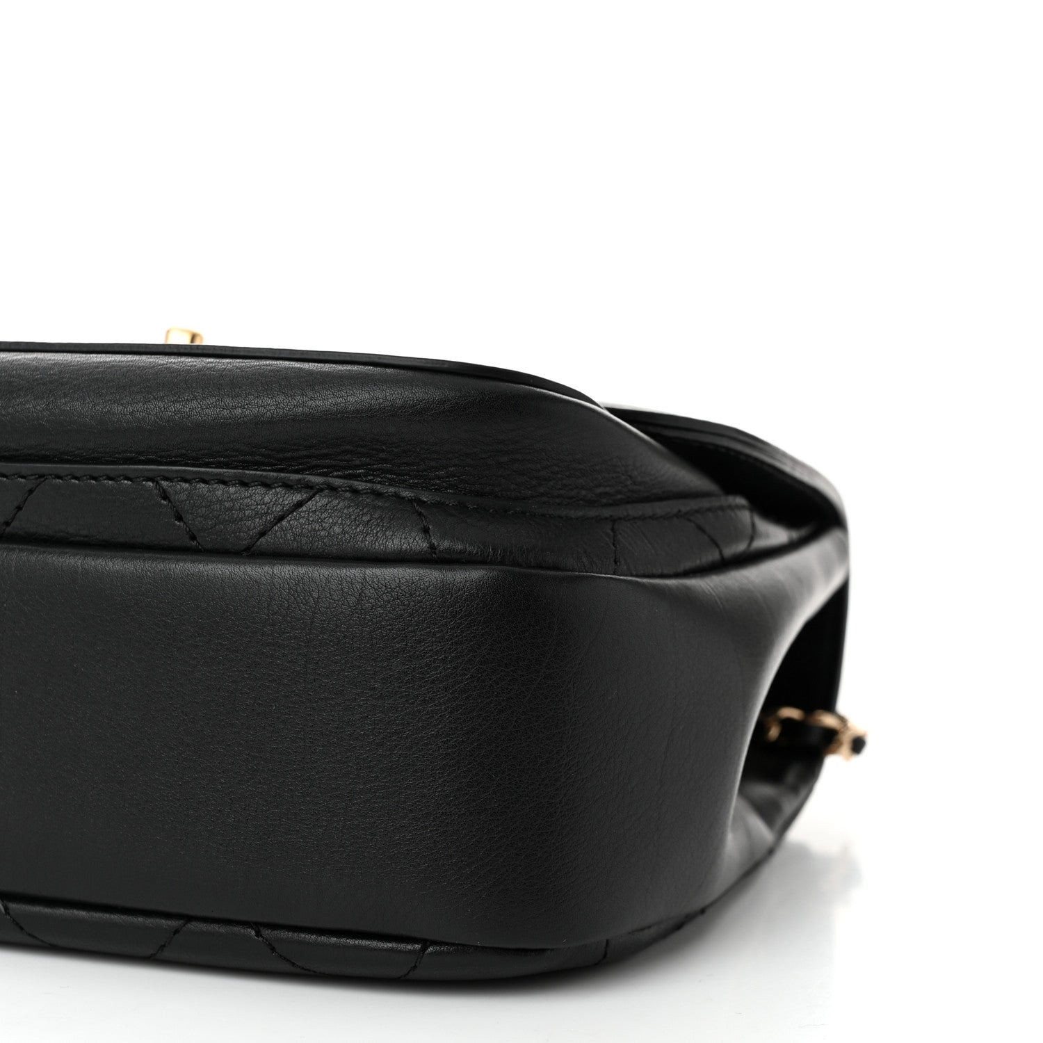 Chanel Calfskin Stitched Small Flap Bag Black 10 of 11
