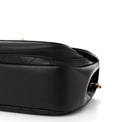 Chanel Calfskin Stitched Small Flap Bag Black 10 of 11