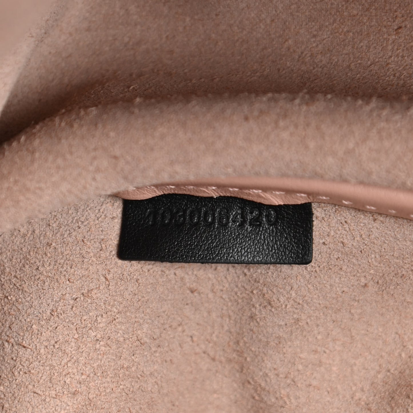 Calfskin Large Ruched Tote Peach