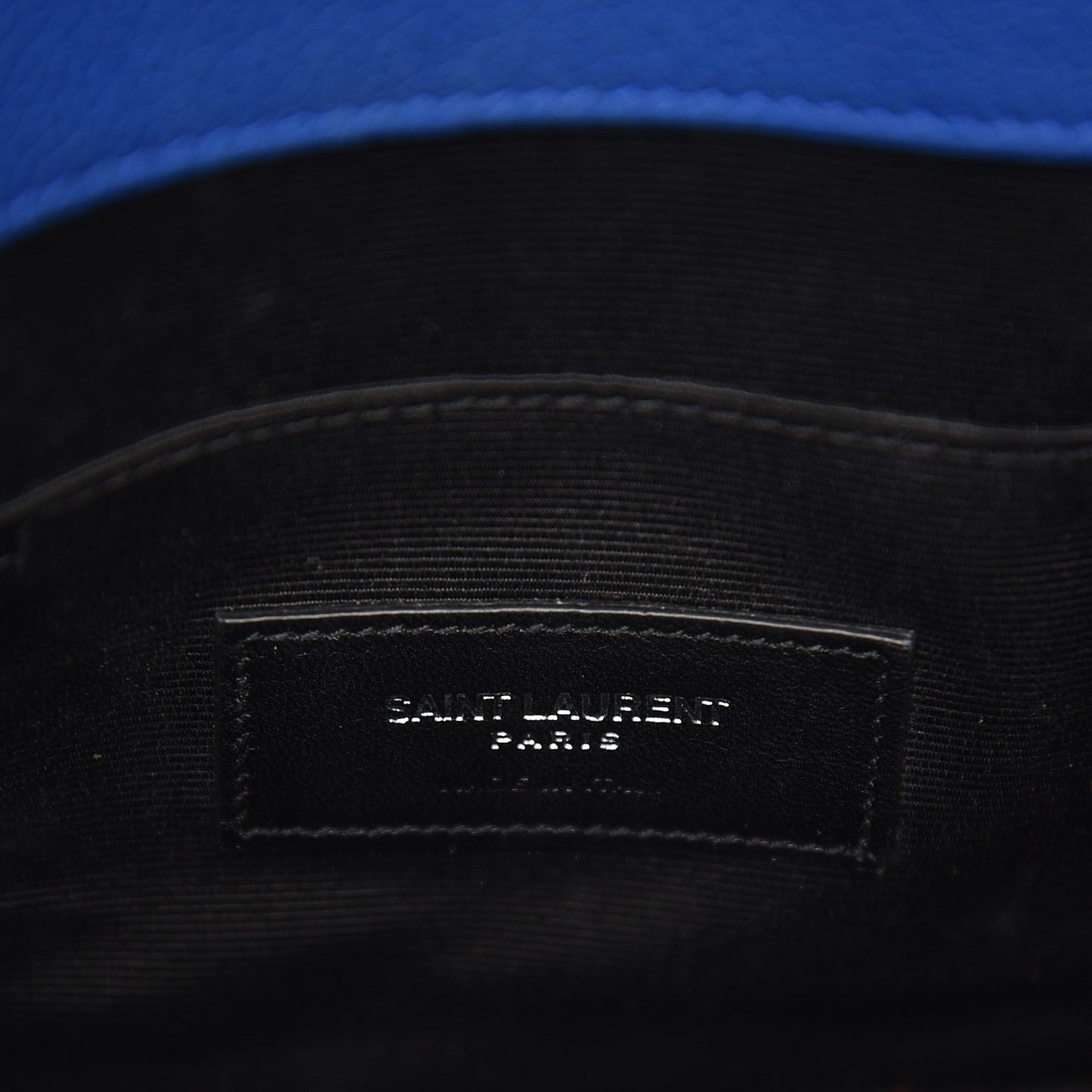 Calfskin Nano Sac De Jour Cobalt Blue