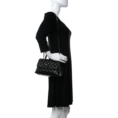 Chanel Caviar Quilted Mini Coco Handle Flap So Black 2 of 9