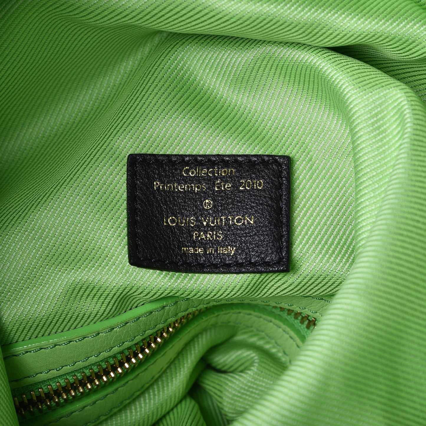 Fabric Jacquard Monogram Cheche Gypsy PM Vert