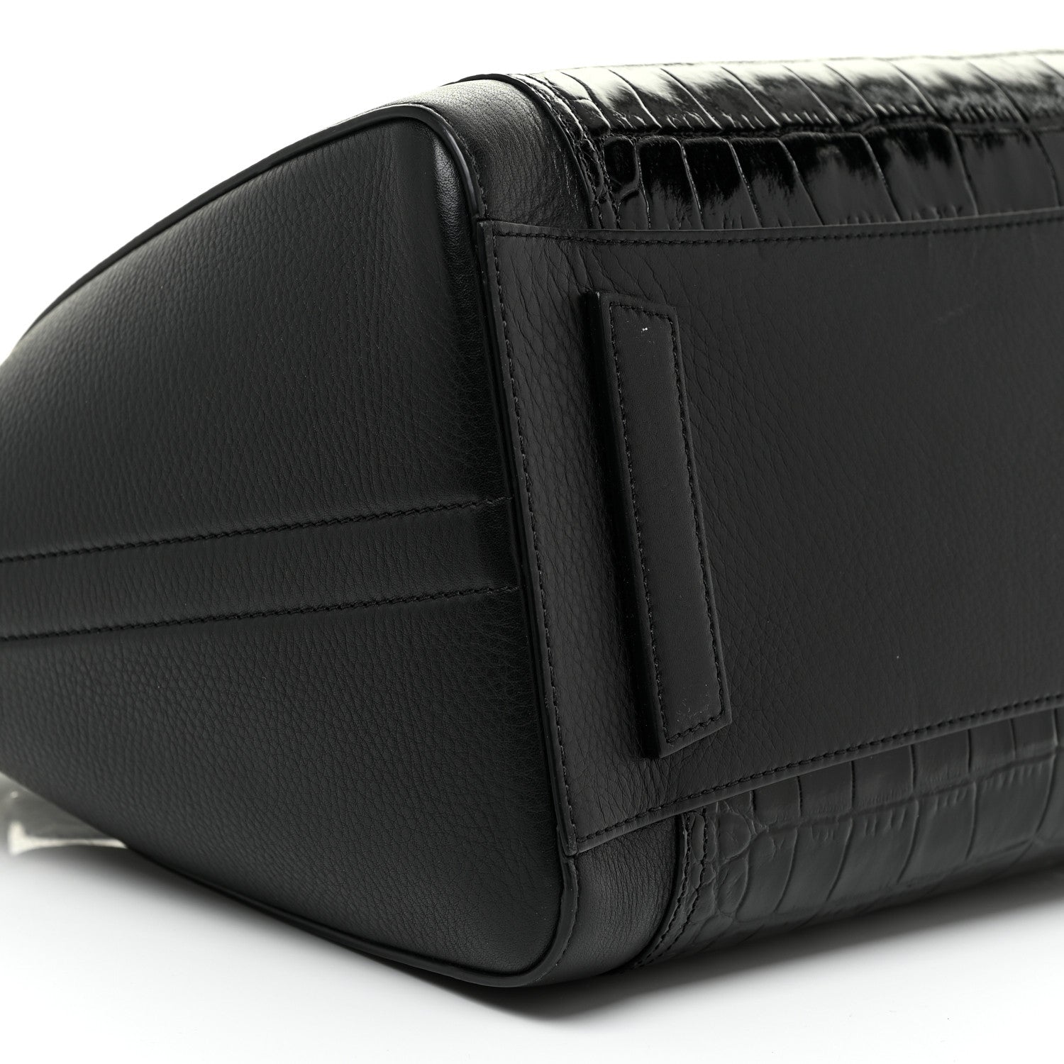 Givenchy Calfskin Crocodile Embossed Medium Antigona Black 9 of 13