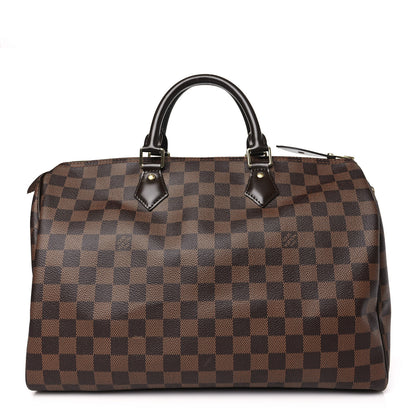 Louis Vuitton Damier Ebene Speedy 35 1 of 11