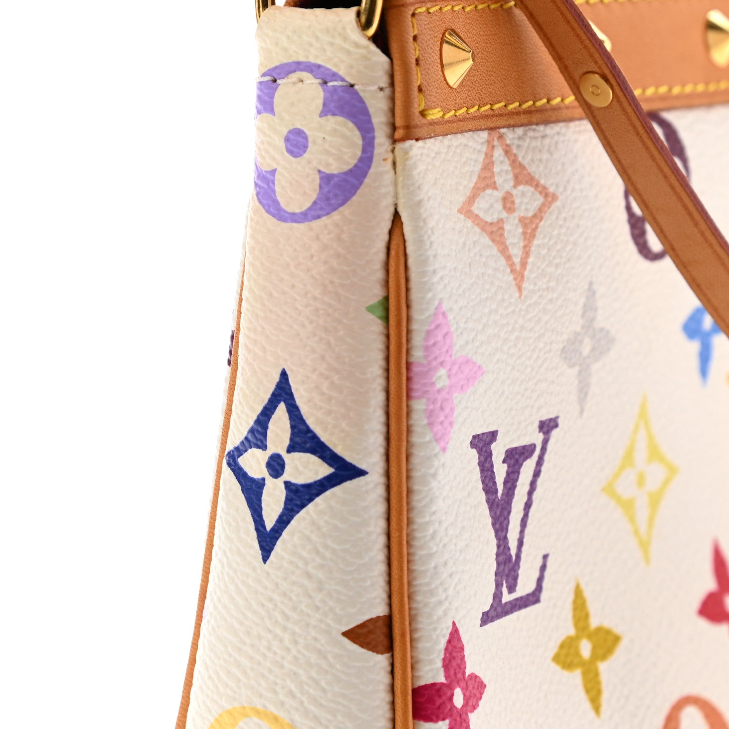 Louis Vuitton Monogram Multicolor Pochette Accessories White 13 of 13