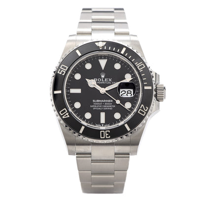 Rolex Stainless Steel 41mm Oyster Perpetual Submariner Date Watch Black 126610LN 1 of 7