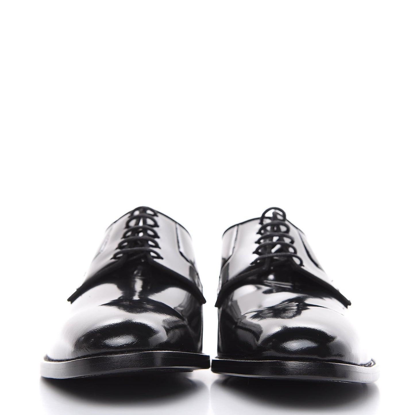 Patent Calfskin Dylan 20 Lu Lace Up Oxfords 40 Black