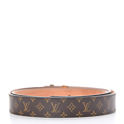 Louis Vuitton Monogram 25mm LV Initiales Belt 95 38 3 of 6