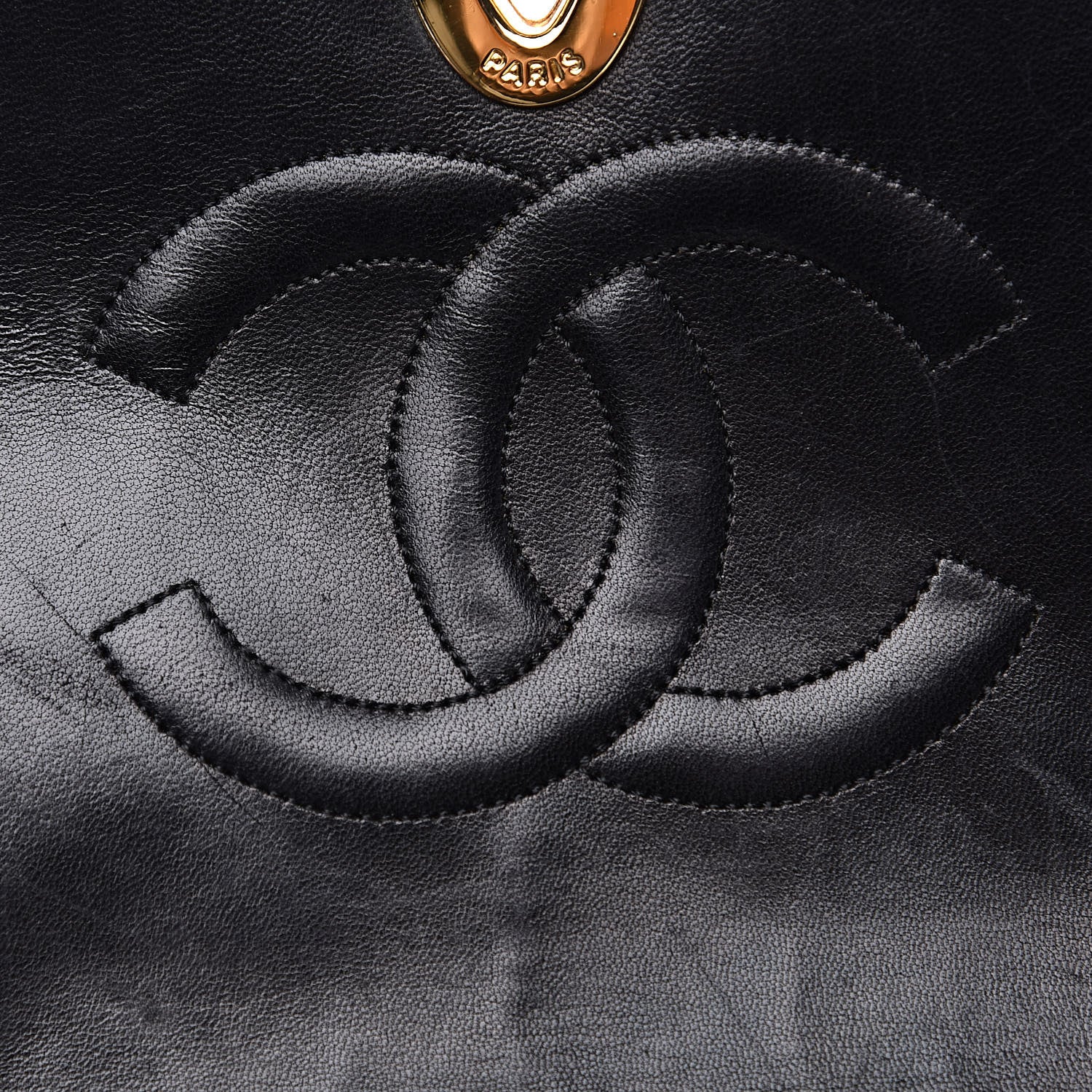 Chanel Lambskin Quilted Small Single Flap Black 14 of 17