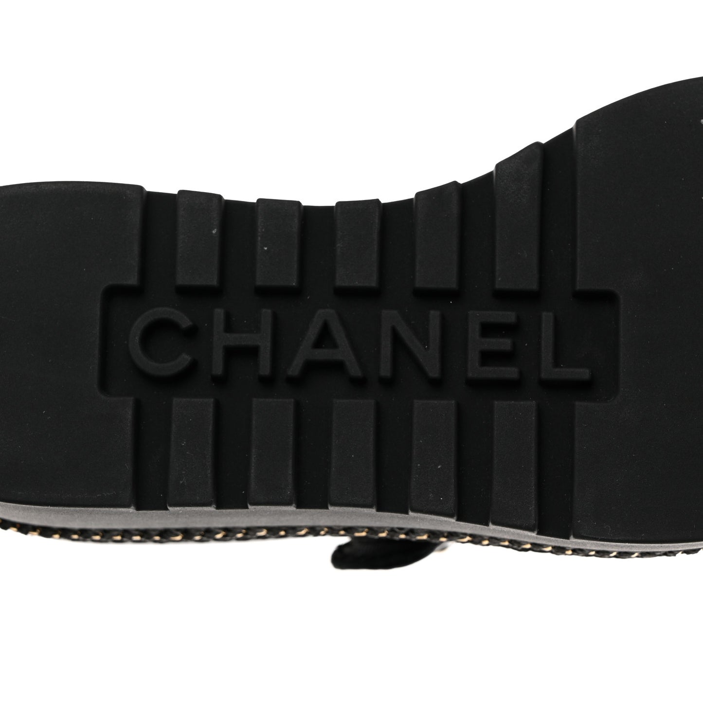 Shiny Calfskin Lace Up Platform Loafers 39 Black