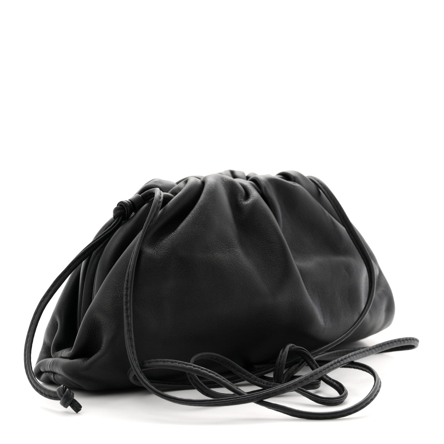 Bottega Veneta Butter Calfskin The Mini Pouch Black 1868656