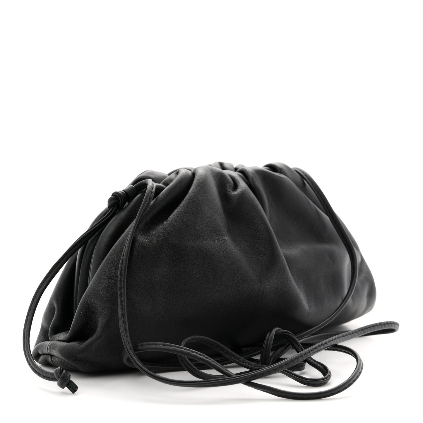 Butter Calfskin The Mini Pouch Black