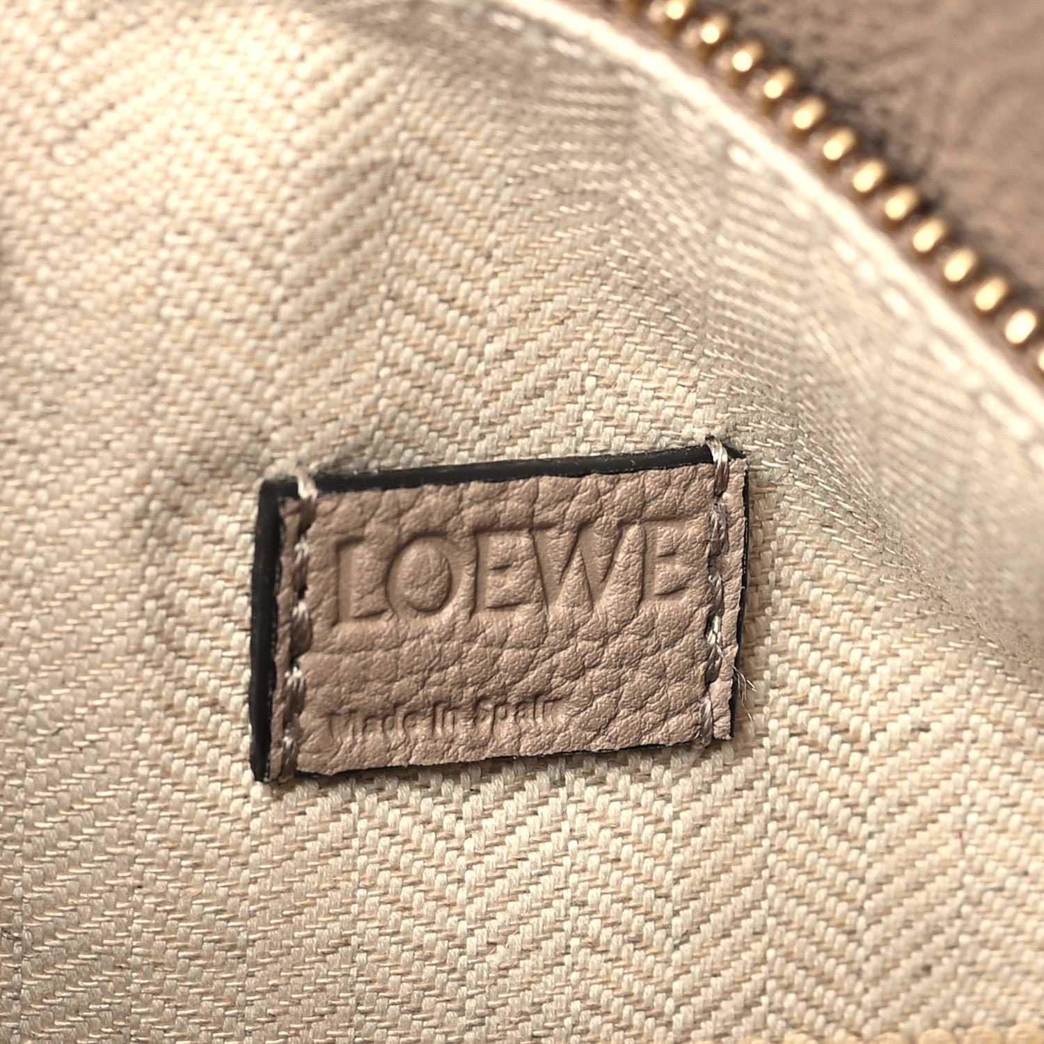 Loewe Calfskin Mini Puzzle Bag Sand 6 of 9