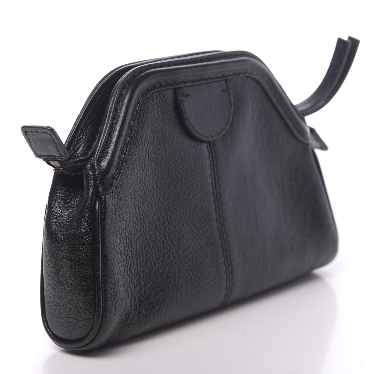 Calfskin Re(Belle) Clutch Black