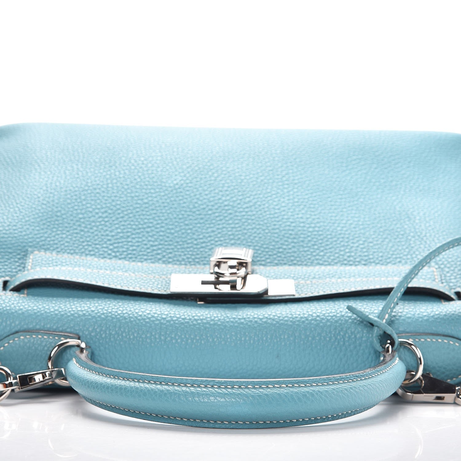 Hermes Togo Sellier Kelly 28 Blue Jean 35 of 37