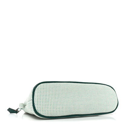 Hermes Cotton Canvas Crazy H Mini Bolide Case Nuage Menthe 4 of 9