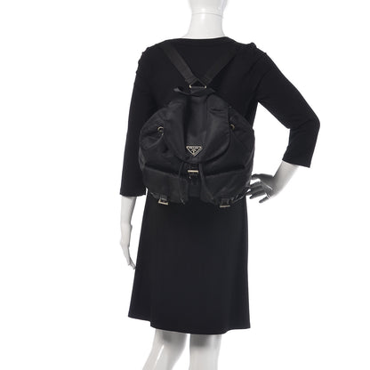 Prada Tessuto Nylon Vela Backpack Black 2 of 11