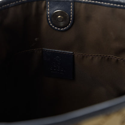 Gucci GG Monogram Childrens Mini Zoo Bird Tote Navy 8 of 11