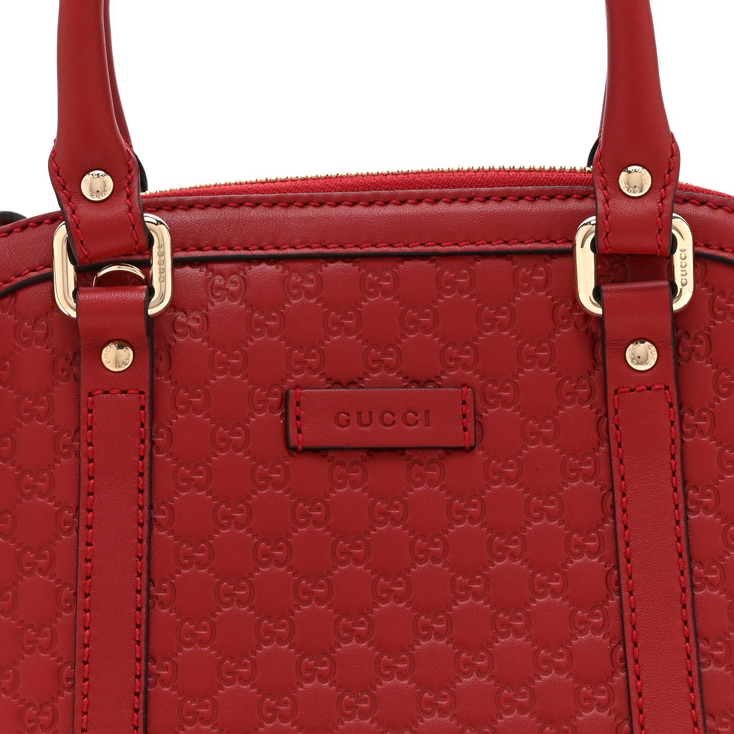 Gucci Soft Microguccissima Mini Dome Bag Rosso 9 of 11