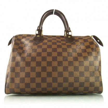 Louis Vuitton Damier Ebene Speedy 30 1 of 10
