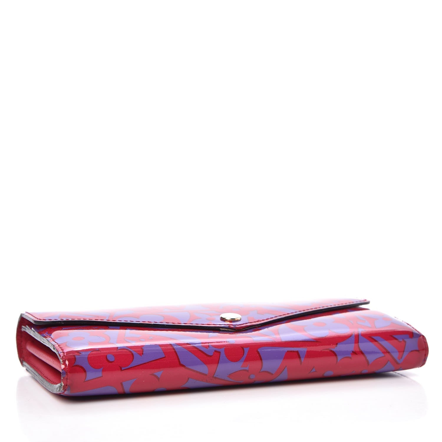 Louis Vuitton Patent Sweet Monogram Sarah Wallet Rose Indien 4 of 13