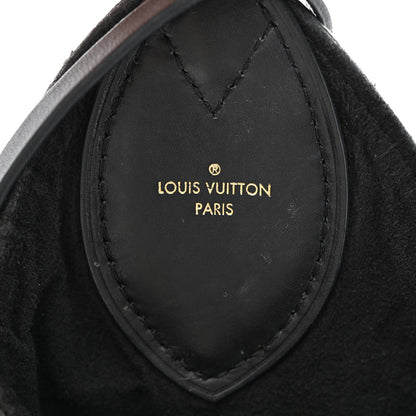 Louis Vuitton Monogram Flower Hobo Black 6 of 18