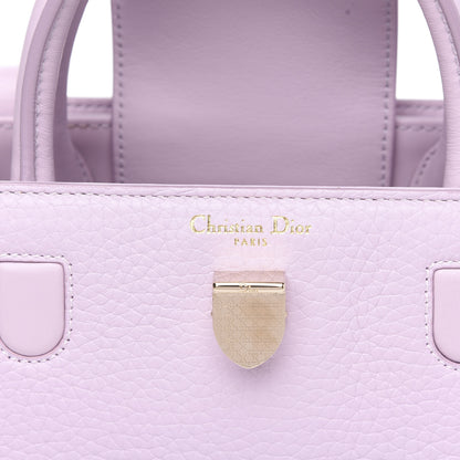Christian Dior Grained Calfskin Mini Diorever Flap Lilac 6 of 9
