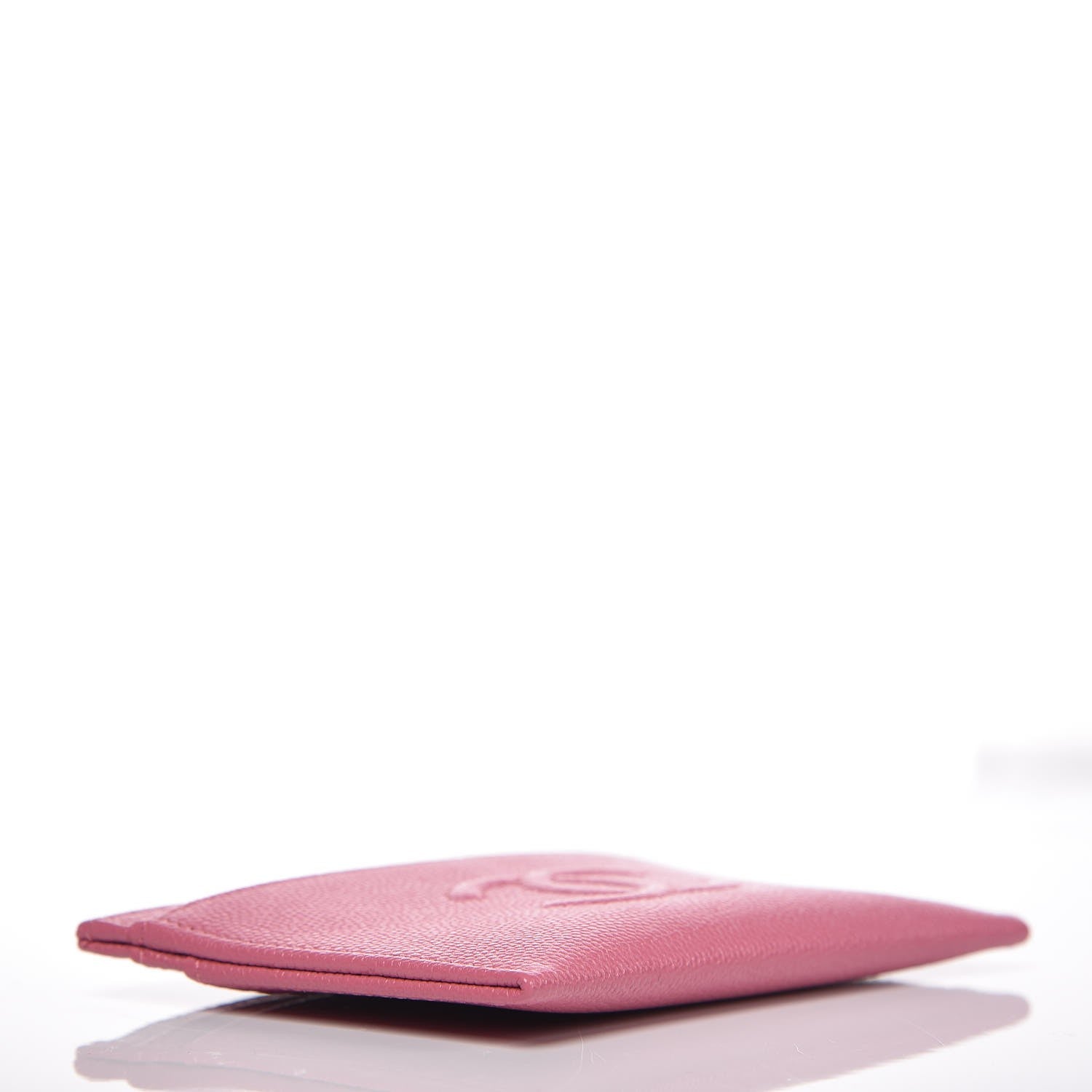 Chanel Caviar Timeless CC Card Holder Pink 4 of 9
