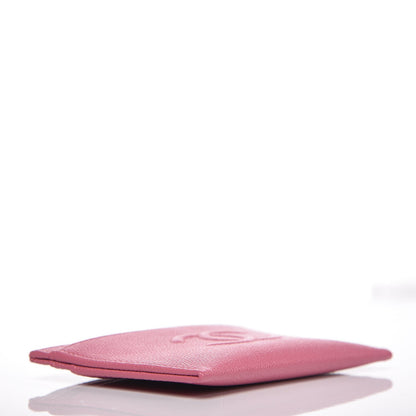 Chanel Caviar Timeless CC Card Holder Pink 4 of 9