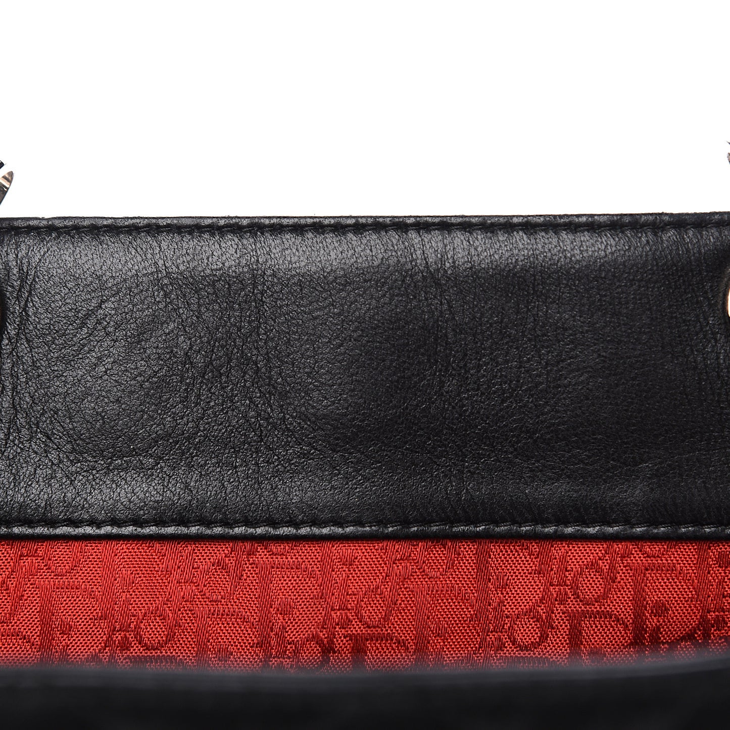 Lambskin Cannage Large Lady Dior Shopper Tote Black