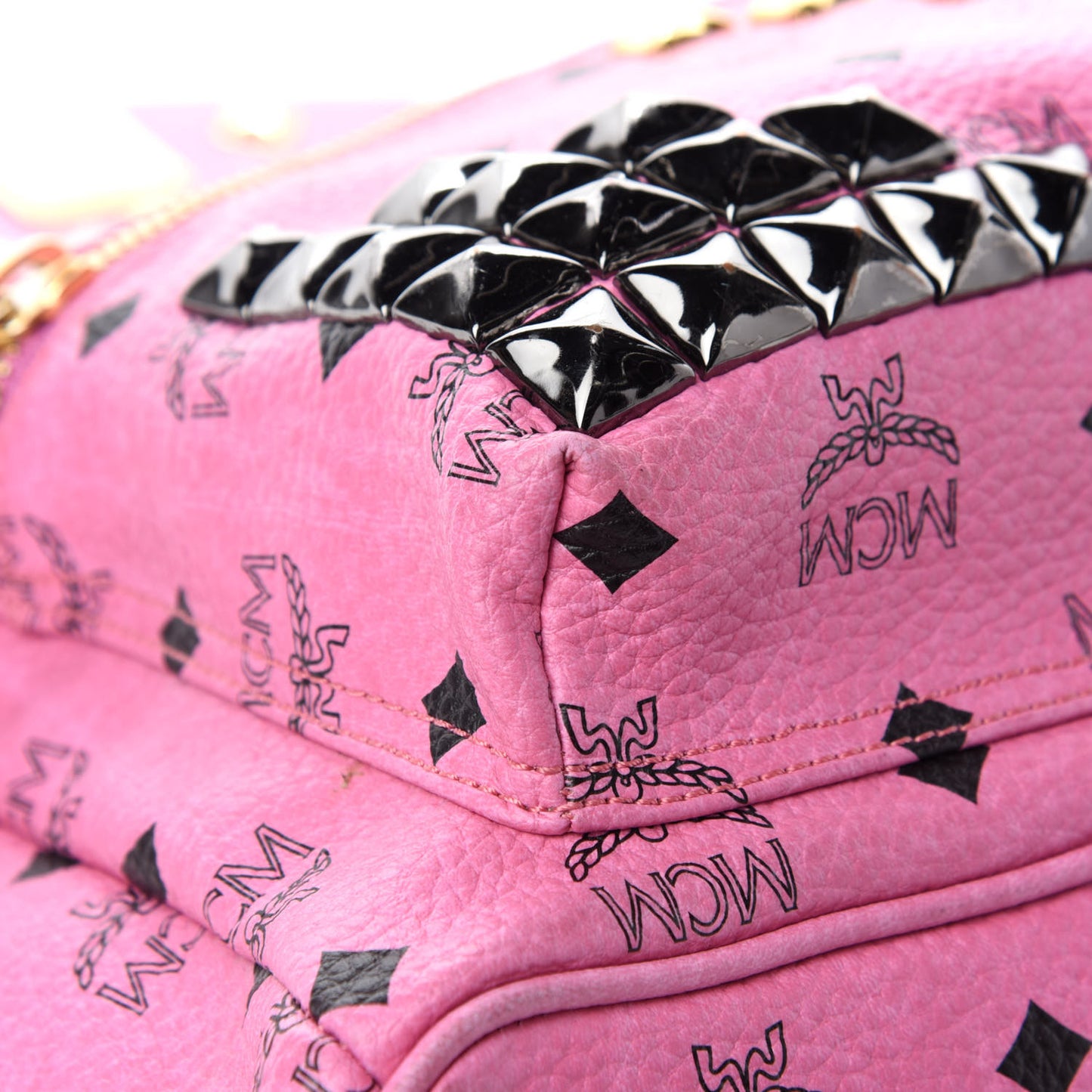 Visetos Studded Medium Stark M Backpack Pink