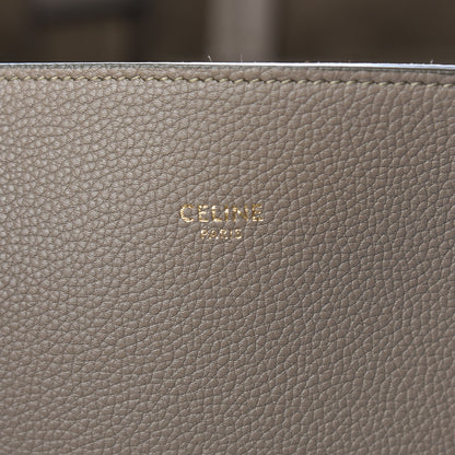 Celine Soft Grained Calfskin Medium Belt Cabas Phantom Taupe 6 of 10