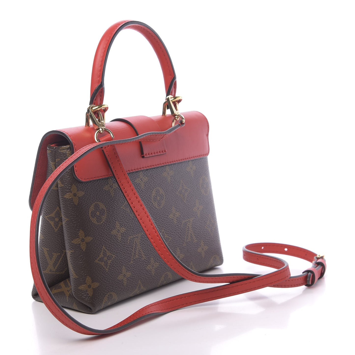 Monogram Locky BB Coquelicot