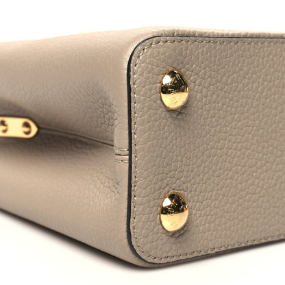 Louis Vuitton Taurillon Capucines BB Galet 8 of 9