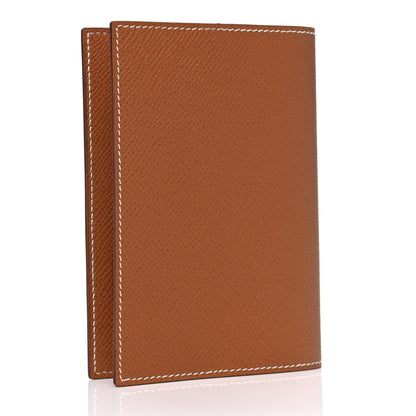 Hermes Epsom M2 Magellan Passport Holder Gold 2 of 4