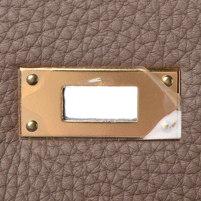 Hermes Togo Kelly Retourne 32 Etoupe 27 of 36