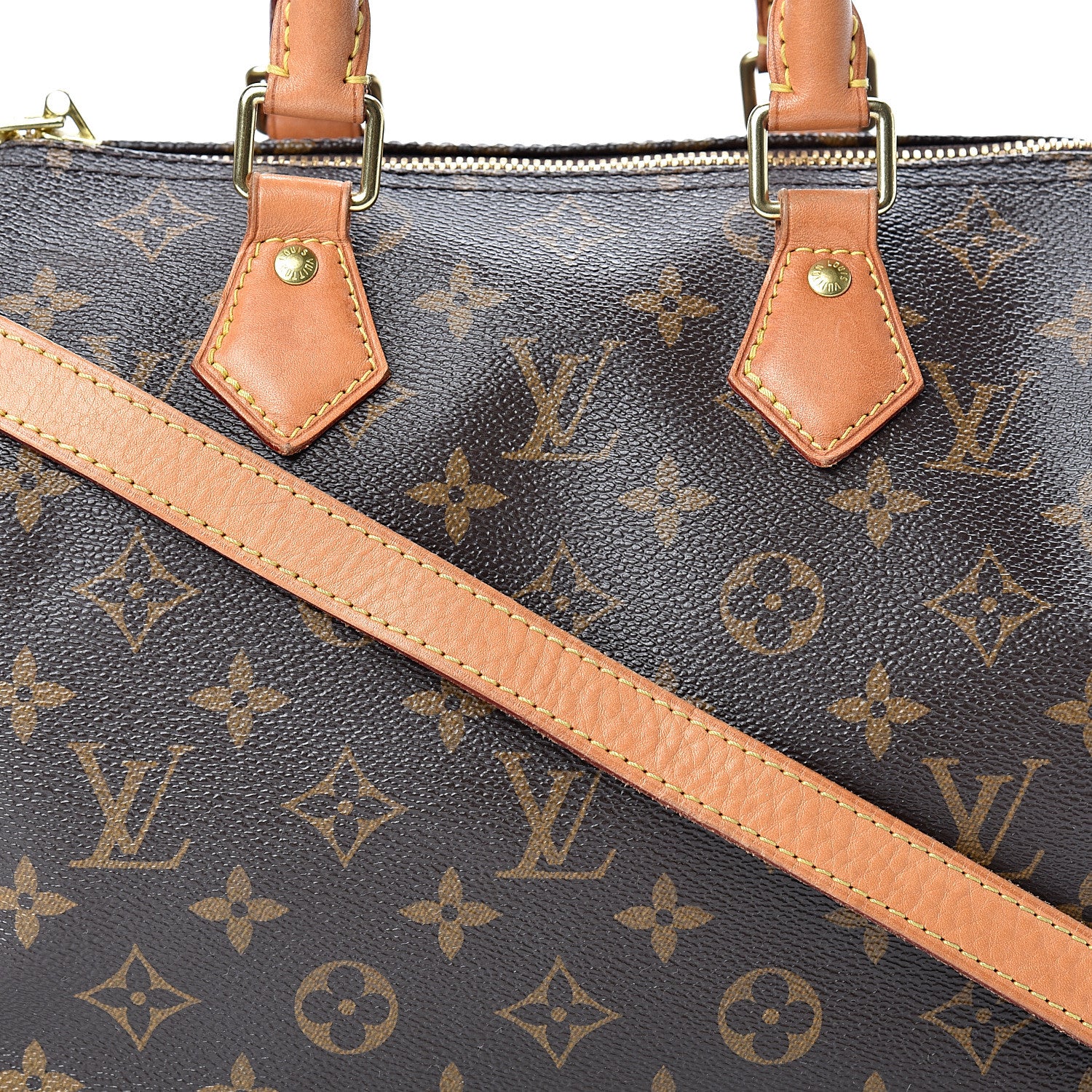 Louis Vuitton Monogram Speedy Bandouliere 25 8 of 18