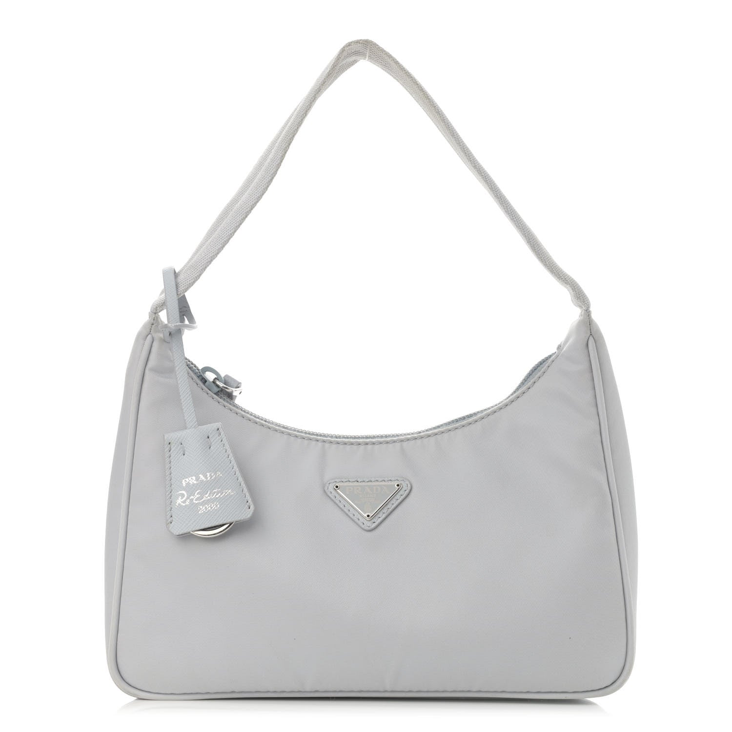 Prada Tessuto Nylon Mini Re-Edition 2000 Bag Fiordaliso 1 of 12