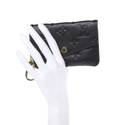 Louis Vuitton Empreinte Key Pouch Black 2 of 7