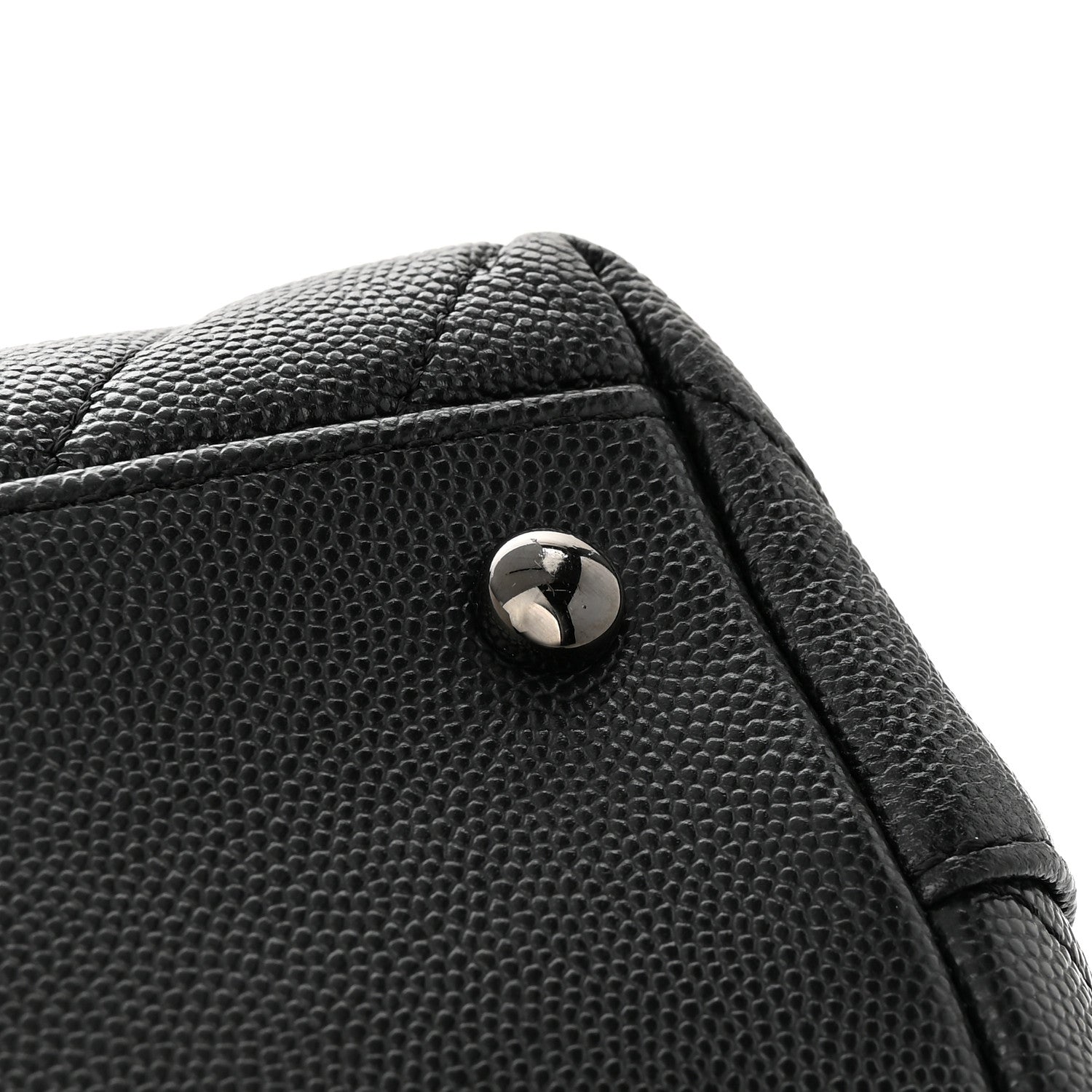 Chanel Caviar Chevron Quilted Small Coco Handle Flap So Black 11 of 14