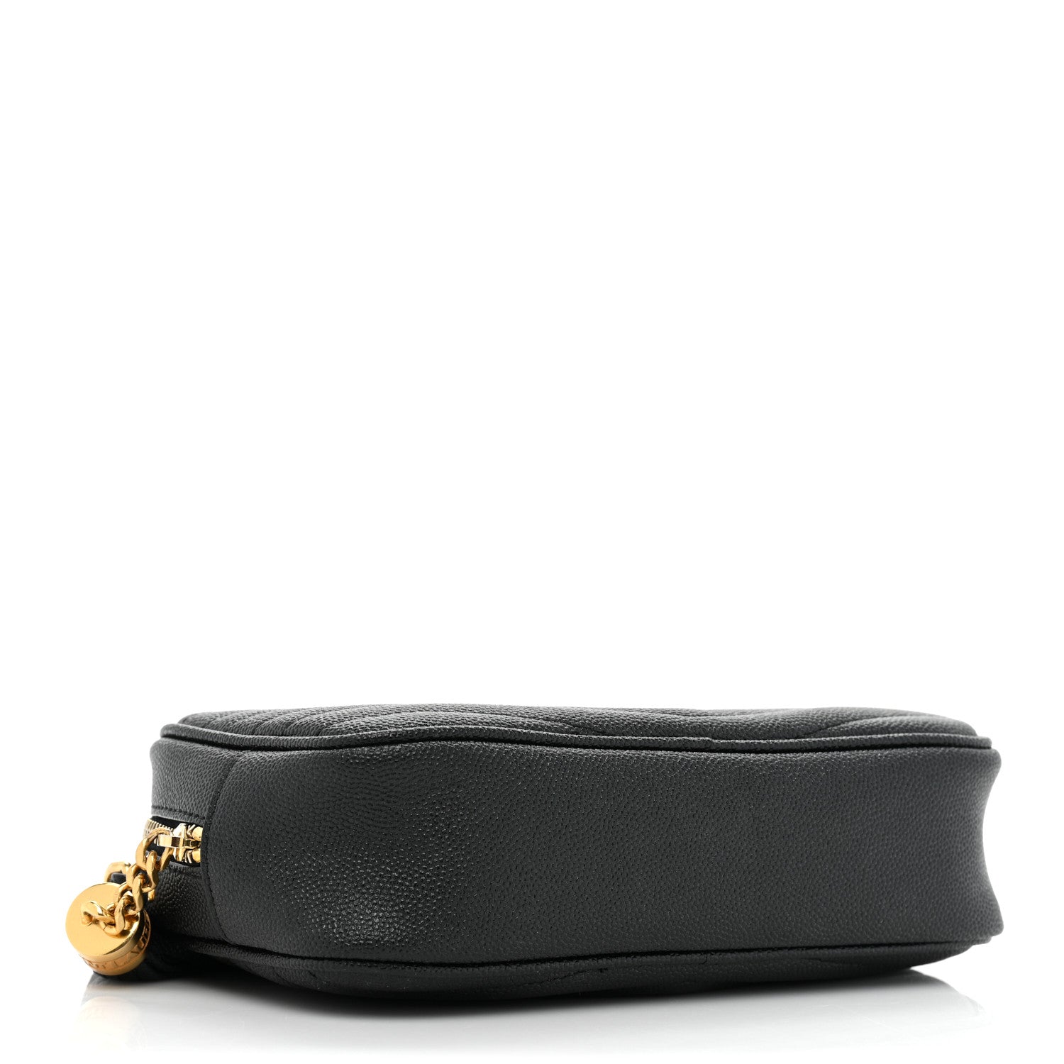 Saint Laurent Grain De Poudre Matelasse Monogram Mini Lou Camera Bag Black 4 of 8