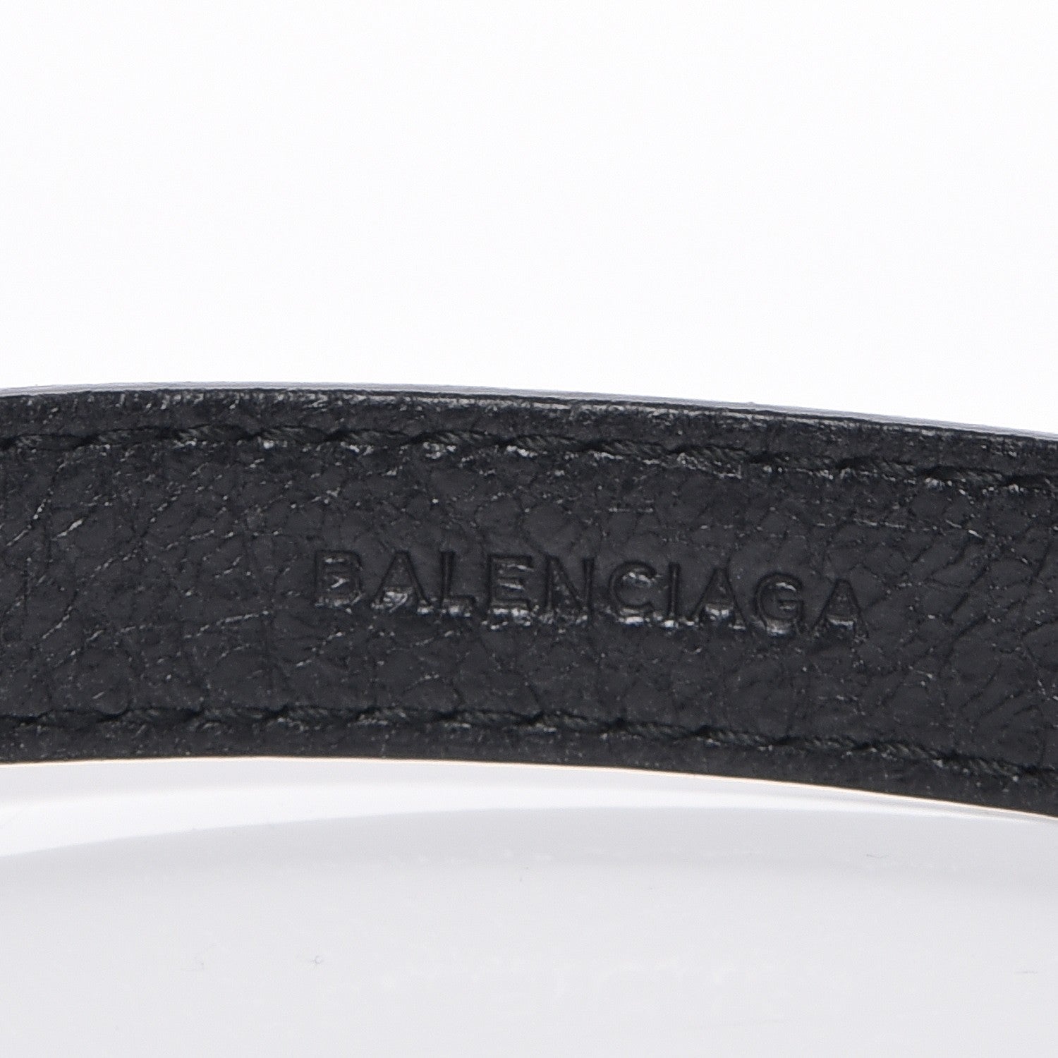 Balenciaga Agneau Giant 12 Gold Hardware Triple Tour Bracelet S Black 5 of 7