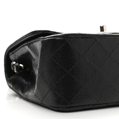 Chanel Caviar Quilted Mini Square Flap Black 8 of 9